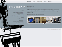 Tablet Screenshot of printeraj.net
